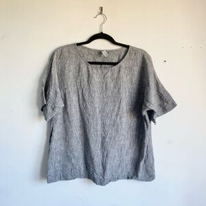 Studio 412 100% linen blouse